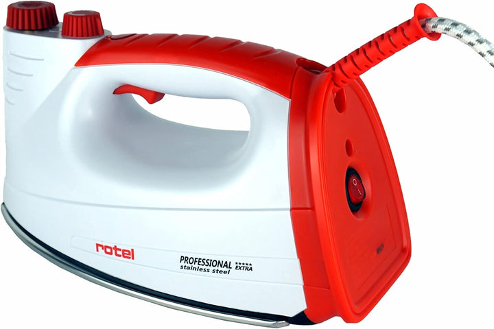 Rotel Professional Extra Dampfbügeleisen Edelstah-/ Keramiklsohle 5bar 800W hoher Dampfdruck beste G