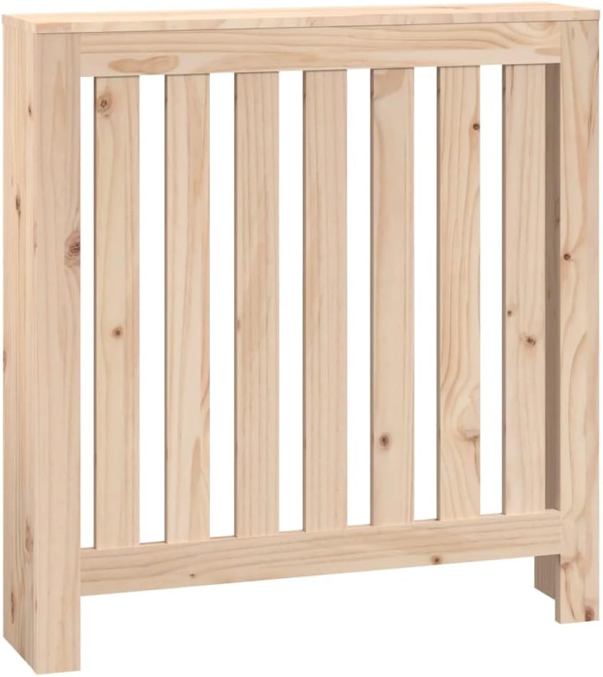 Heizkörperverkleidung 79,5x19x84 cm Heizung Heizkörper Abdeckung Rustikale Optik Heizungsabdeckung H