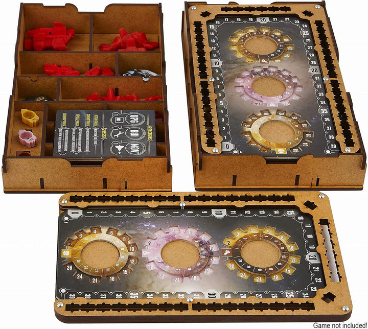 docsmagic.de Organizer Insert for Eclipse: The Second Dawn for The Galaxy Board Game Box - Einsatz,