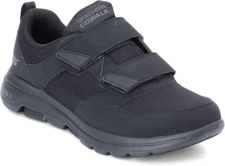 Skechers Herren Gowalk Sportliche Wanderschuhe mit Klettverschluss, Zwei Riemen, Luftgekühlter Schau