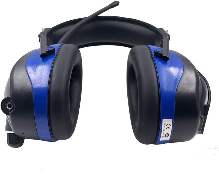 PROTEAR Gehörschutz mit Bluetooth und Radio FM/AM, eingebauter wiederaufladbarer Lithiumbatterie, Si