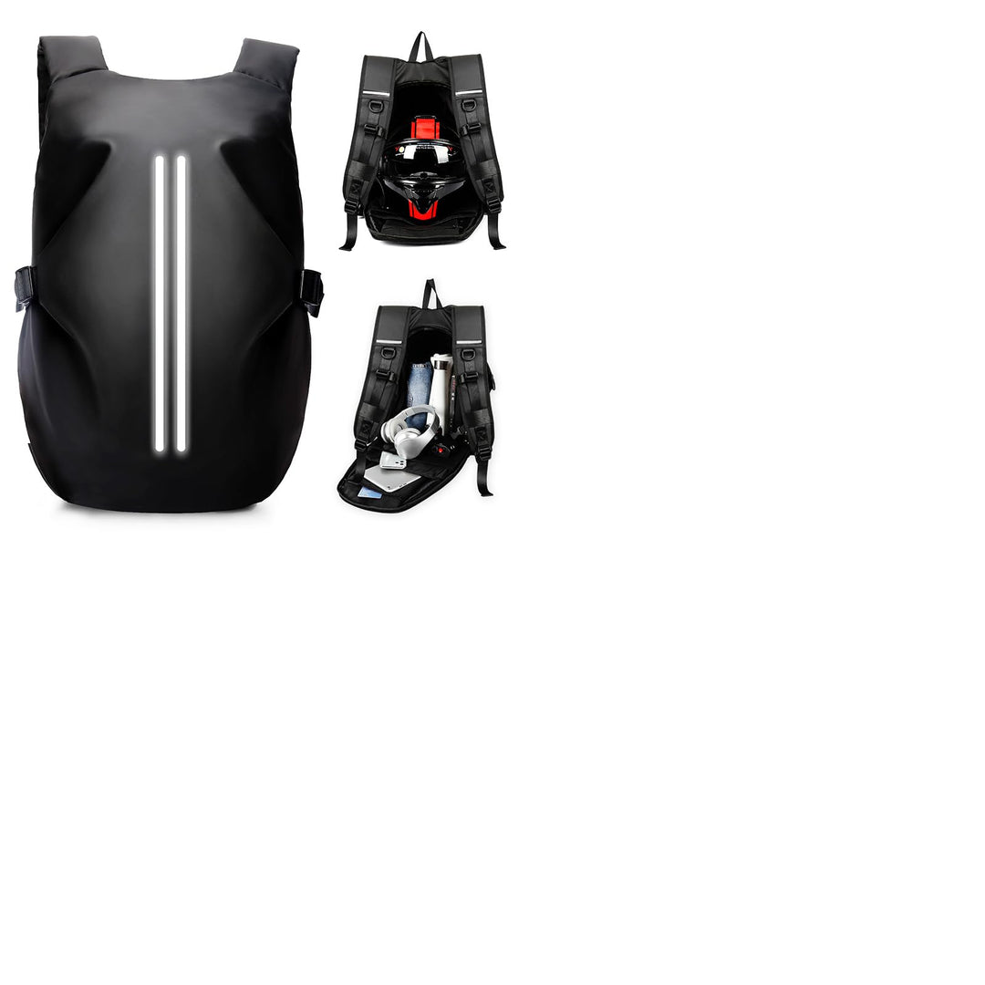 HYC00 Motorradrucksäcke für Herren Damen, Motorradrucksack Wasserdichter Helmrucksack, Rucksack Moto