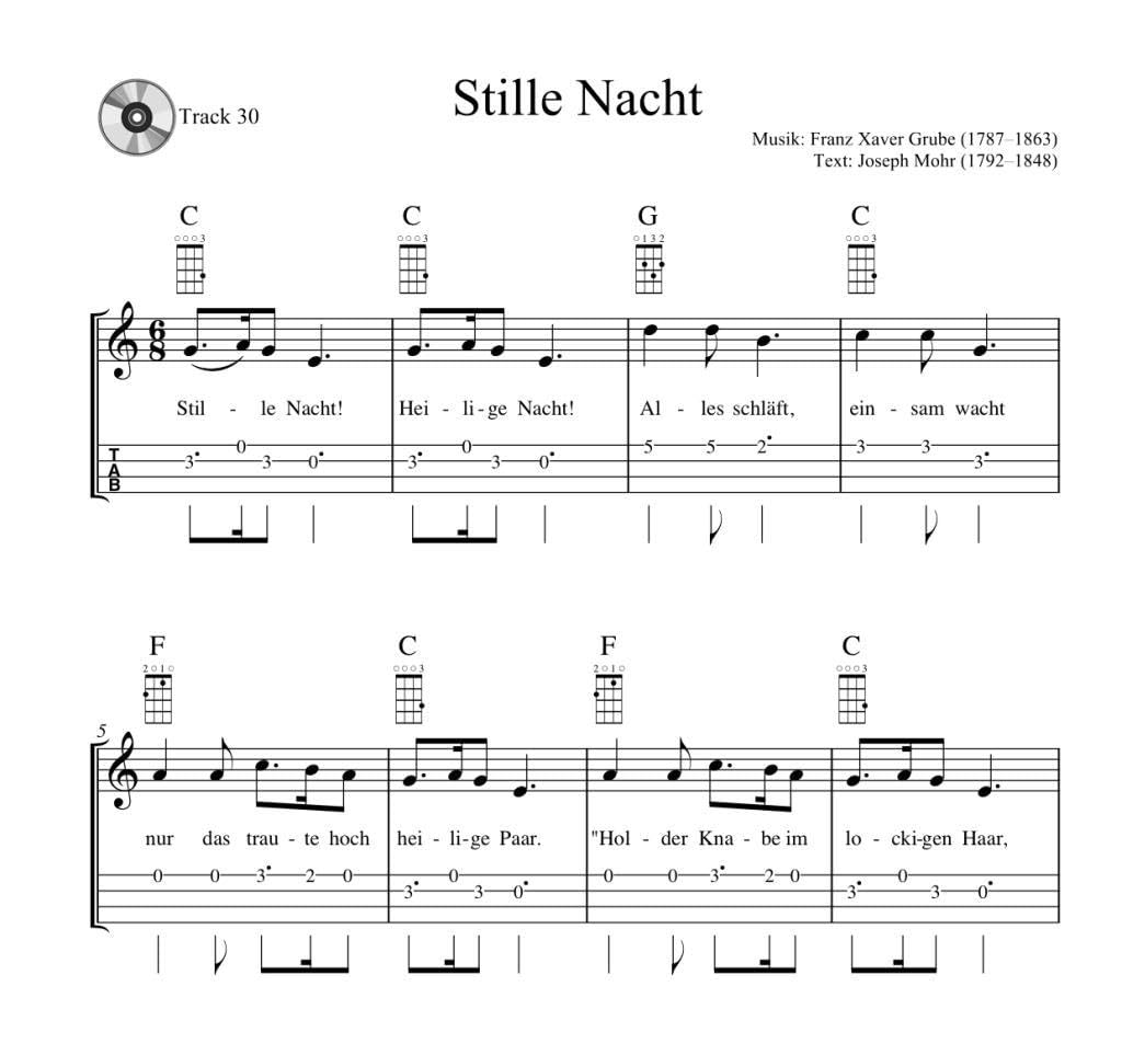 Komm, wir spielen Ukulele! Das Weihnachtsalbum für Kinder und Erwachsene: In Internationaler Stimmun