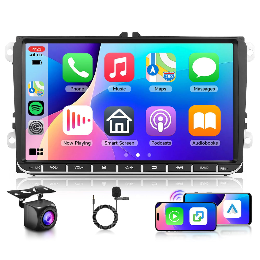 Rimoody 2G+64G 7" Autoradio Android für VW Golf 5 6 T5 Polo 6r Caddy Passat Touran Seat Touchscreen