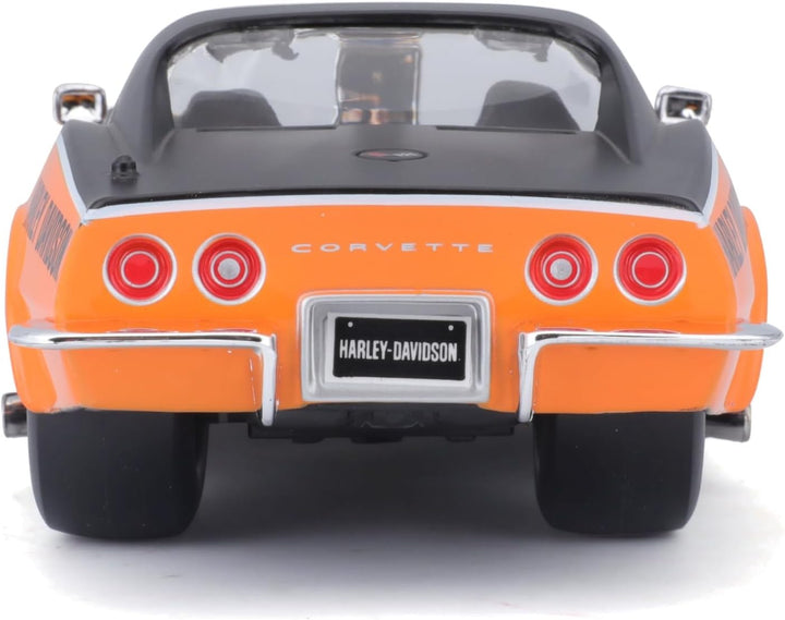 Bauer Spielwaren 532193 Maisto Harley-Davidson 1970 Chevy Corvette Druckguss-Fahrzeug Chevrolet Mode
