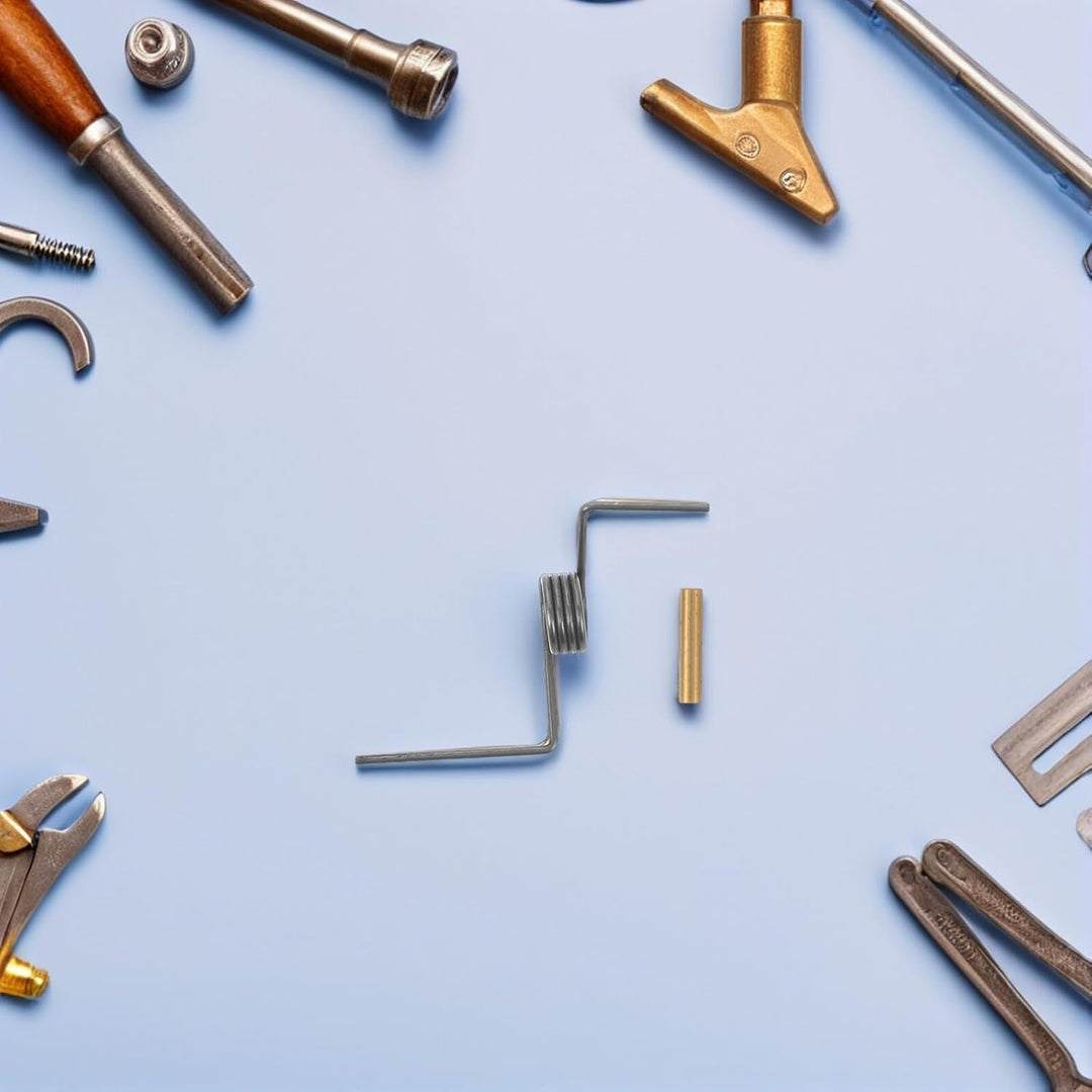 Holibanna Torsionsfeder für Kühlschranktüren 1,2mm Drahtstärke 10,5mm Aussendurchmesser Stahlfeder m