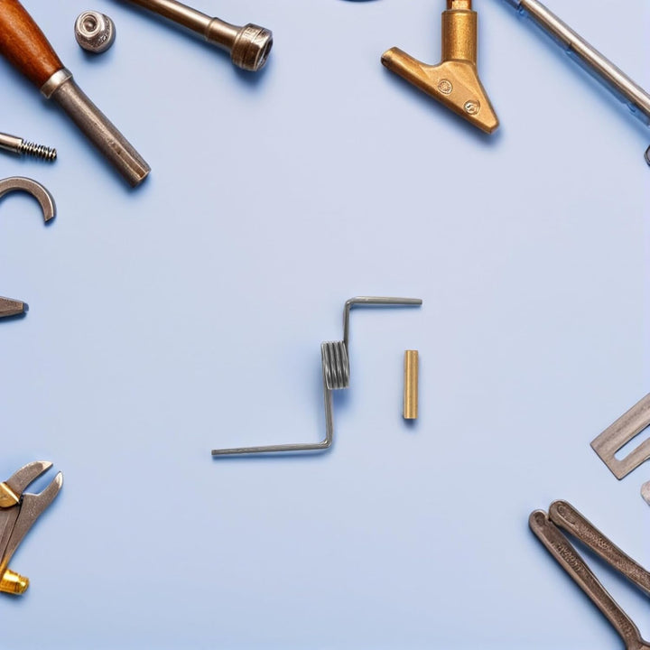 Holibanna Torsionsfeder für Kühlschranktüren 1,2mm Drahtstärke 10,5mm Aussendurchmesser Stahlfeder m