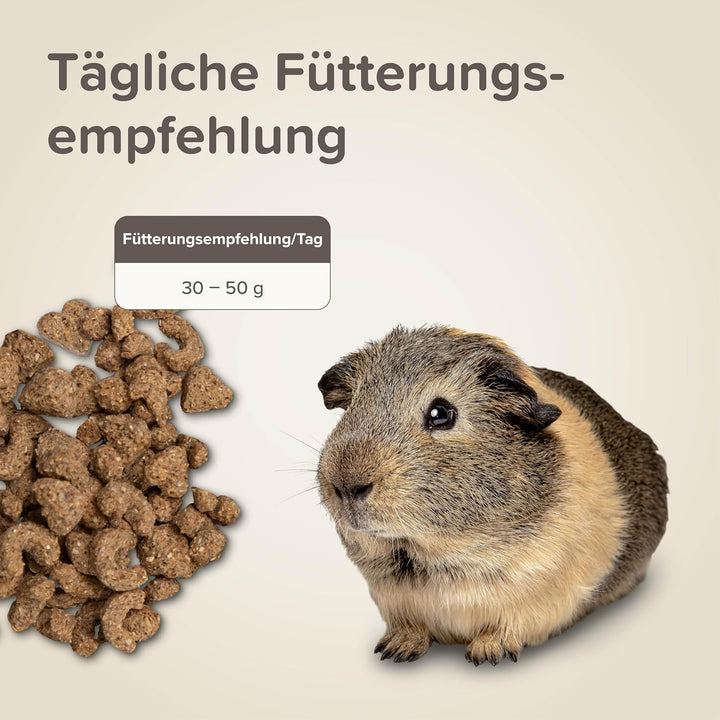 Care+ Meerschweinchen | Meerschweinchenfutter mit lebenswichtigem Vitamin C | Fördert den gesunden Z
