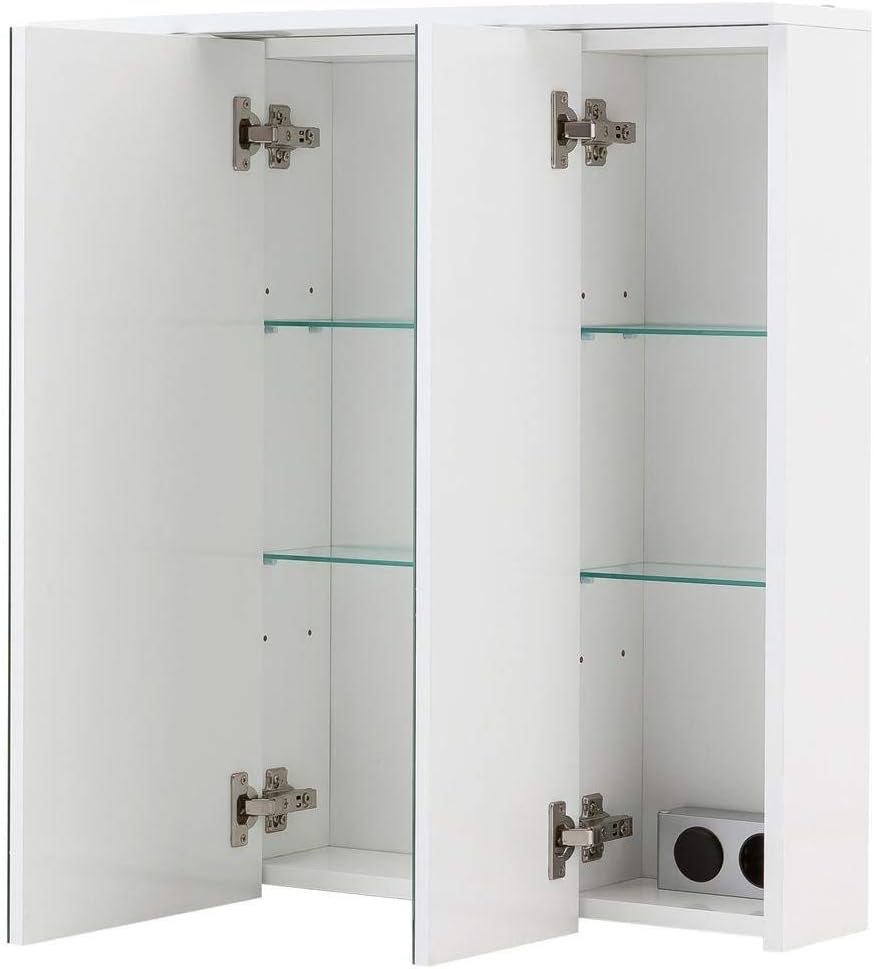 Schildmeyer Spiegelschrank »Verona LED«, Breite 70 cm 70 cm LED, 70 cm LED