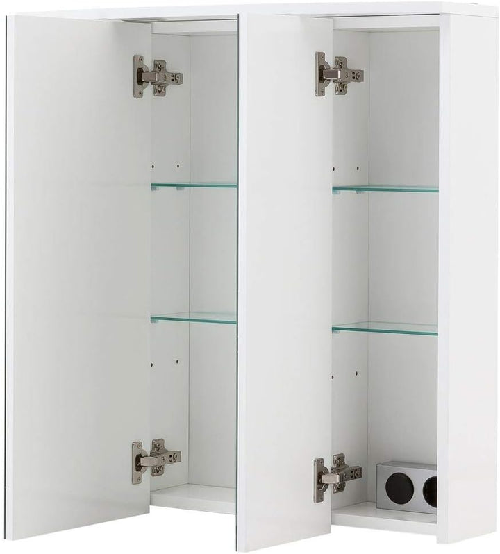 Schildmeyer Spiegelschrank »Verona LED«, Breite 70 cm 70 cm LED, 70 cm LED