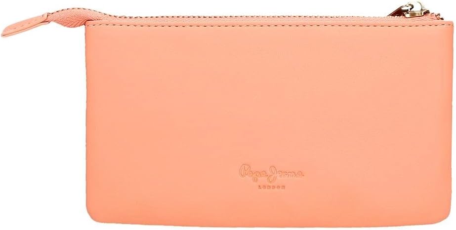 Pepe Jeans Aurora Geldbörse drei Fächer Orange 17,5 x 9,5 x 2 cm Kunstleder Orange dreifache Geldbör