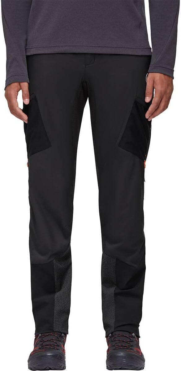 Mammut Herren Funktionshose Aenergy 48 Black/Vibrant Orange, 48 Black/Vibrant Orange
