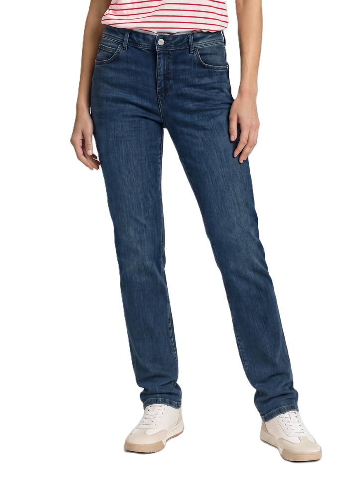 TOM TAILOR Damen Alexa Straight Jeans 26W / 32L 10282 - Dark Stone Wash Denim, 26W / 32L 10282 - Dar
