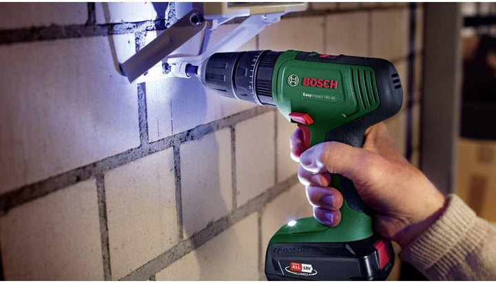 Bosch EasyImpact 18V-40 Drill + SystemBox (2 x Akku & Ladegerät im Lieferumfang enthalten)