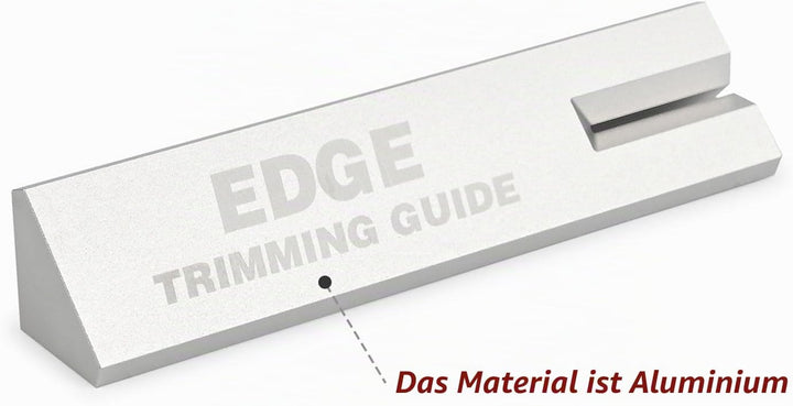 EHDIS Aluminium-Trimmführung im rechten Winkel, Tapezierwerkzeug, Schneidwerkzeug für Klebekontakt,