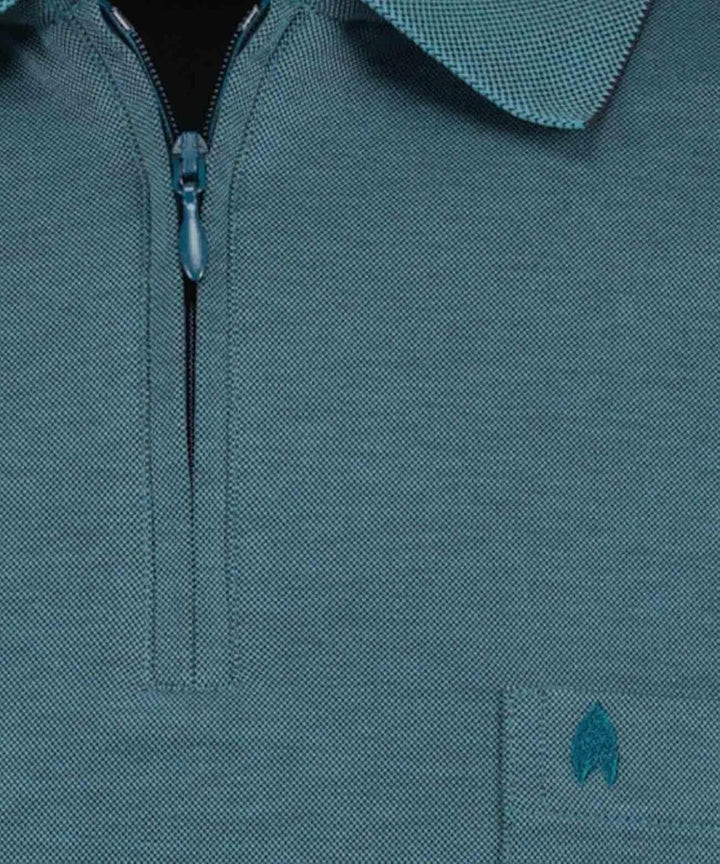 RAGMAN Herren Softknit-Polo Fineliner, Langarm XXL Grün, XXL Grün