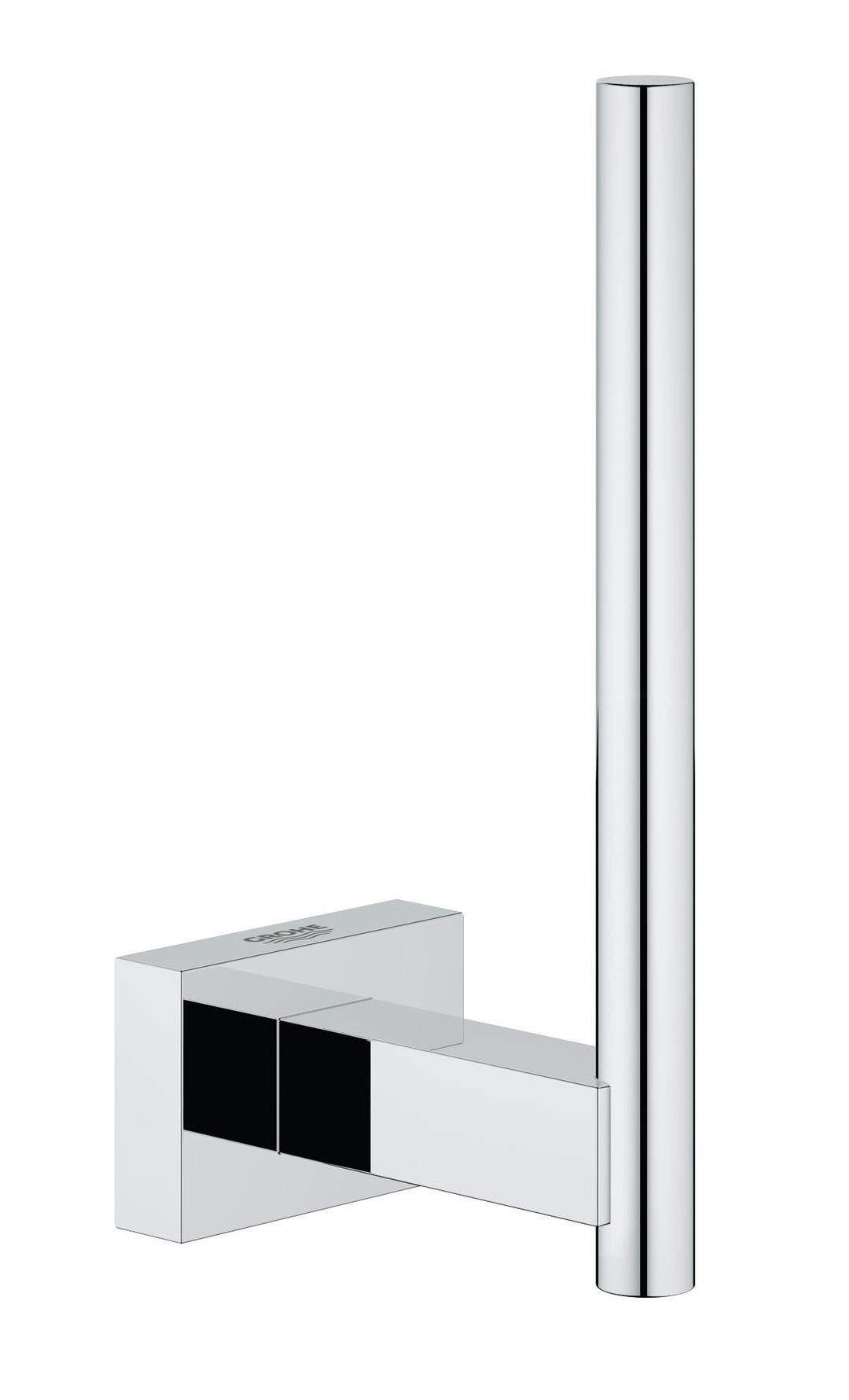 GROHE Essentials Cube - Reservepapierhalter (verdeckte Befestigung, Material: Metall, langlebig), ch