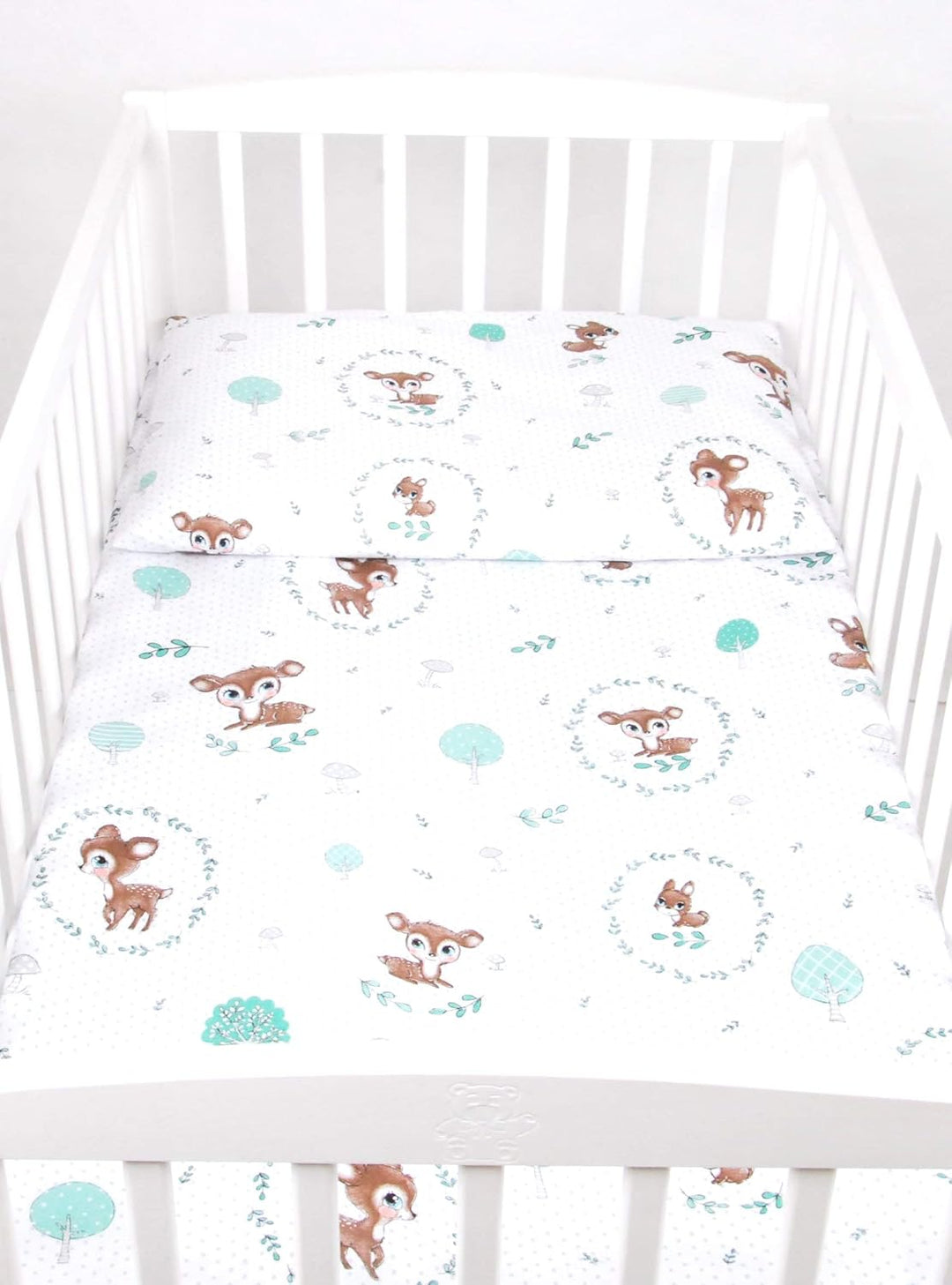 Babylux Bettwäsche Bezug 2 TLG. 100 x 135 cm Kinderbettwäsche Bettwäsche Bettset Babybettwäsche (120