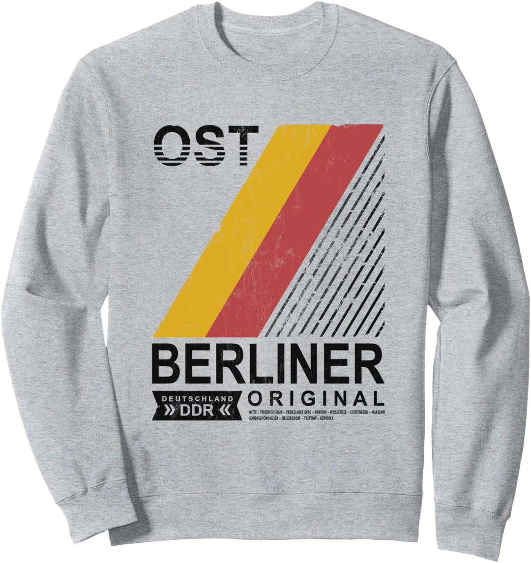 Ostberliner Original Ost-Berlin Retro Ostdeutschland DDR Sweatshirt