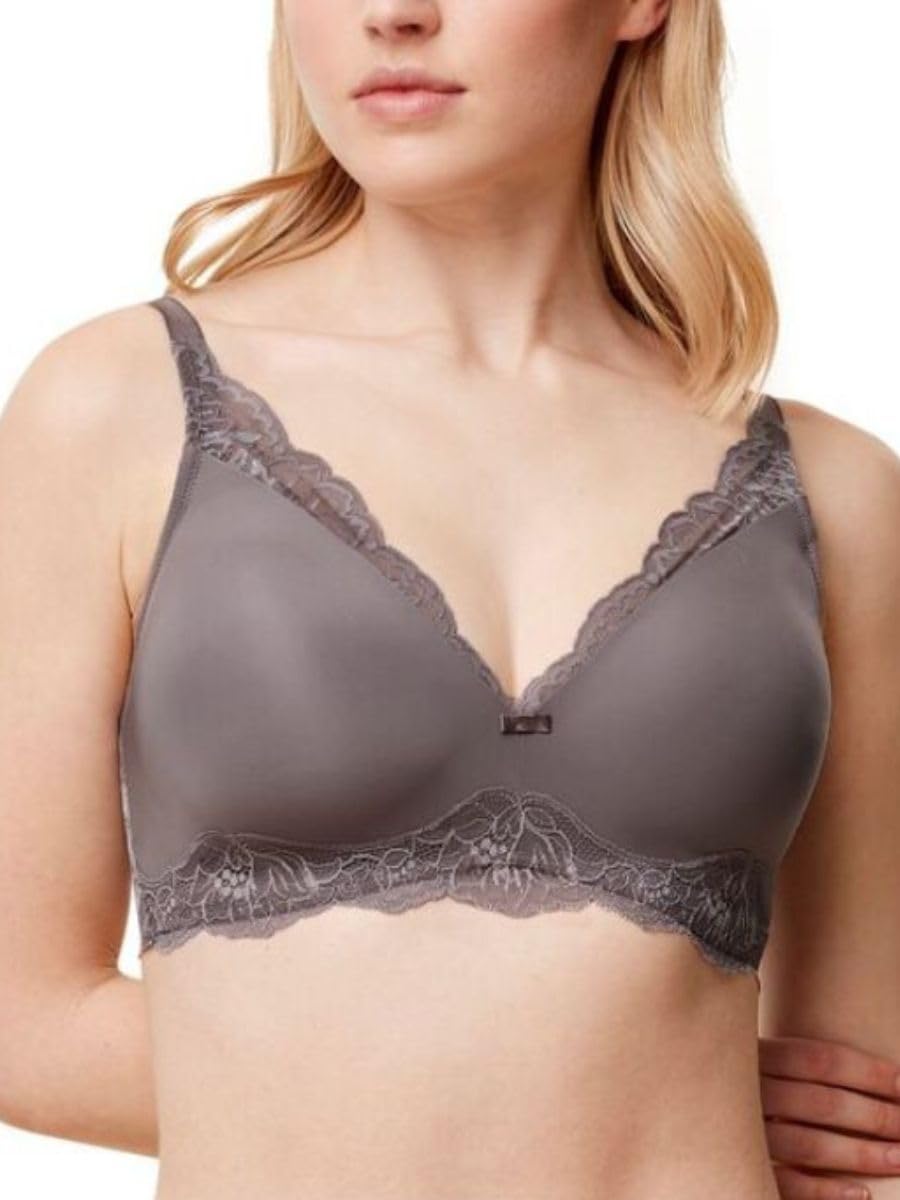 Triumph Damen Amourette Charm Conscious P Bra 75C Pigeon Grey, 75C Pigeon Grey