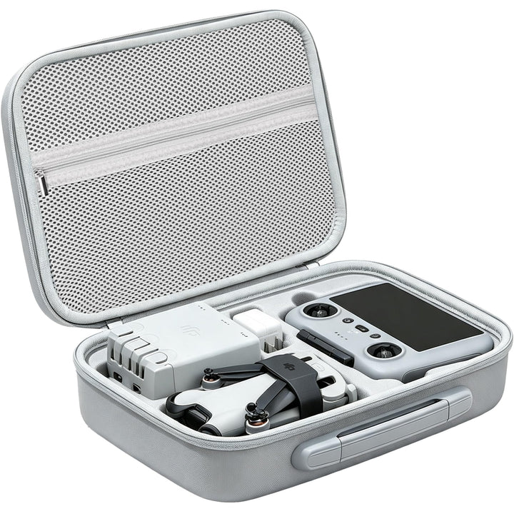 Mini 3 Tasche, Tragbar PU Case für DJI Mini 4/3 Pro Zubehör
