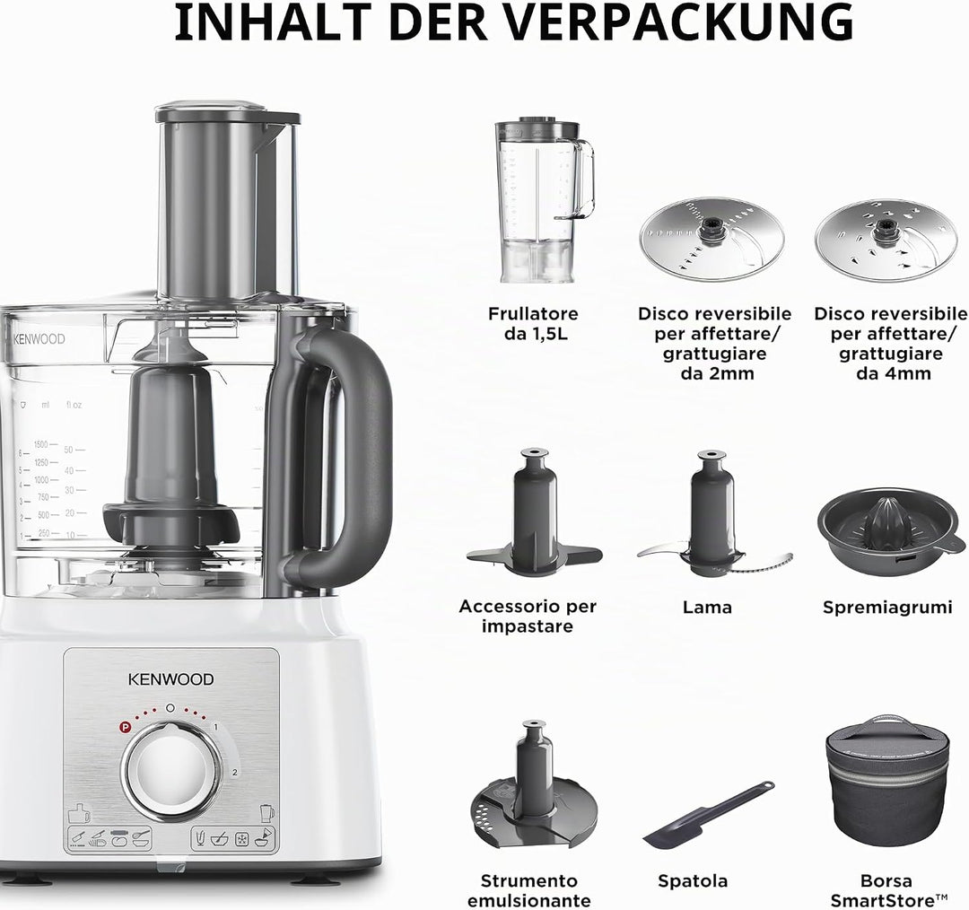 Kenwood FDP65450WH Küchenmaschine
