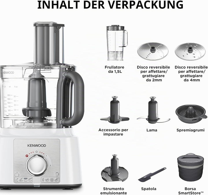 Kenwood FDP65450WH Küchenmaschine