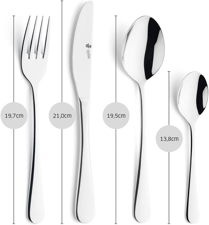 PW Rhodos 24-TLG. Besteckset im Etui 24-teilig, 24-teilig