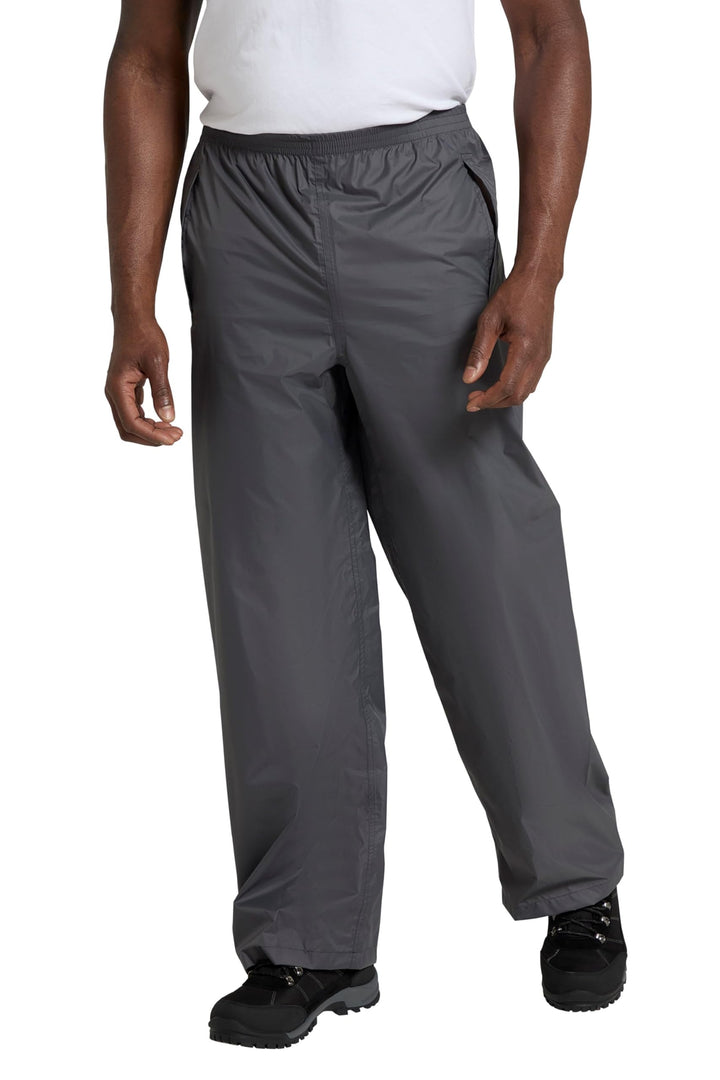 Mountain Warehouse Pakka wasserdichte Überziehhose für Herren - Schnell trocknende Regenüberhose, ve