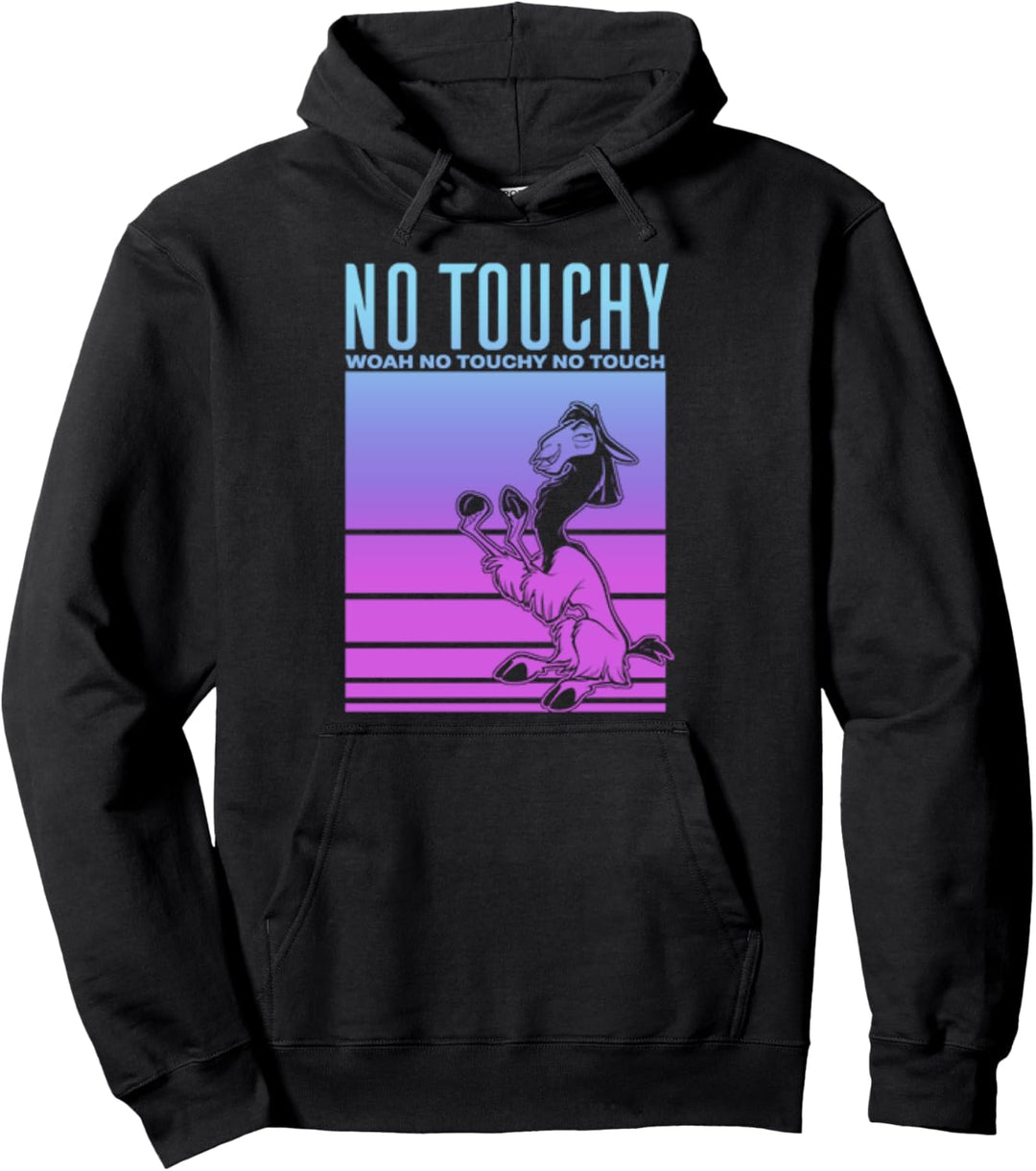 Disney The Emperor's New Groove Kuzco No Touchy Gradient Pullover Hoodie