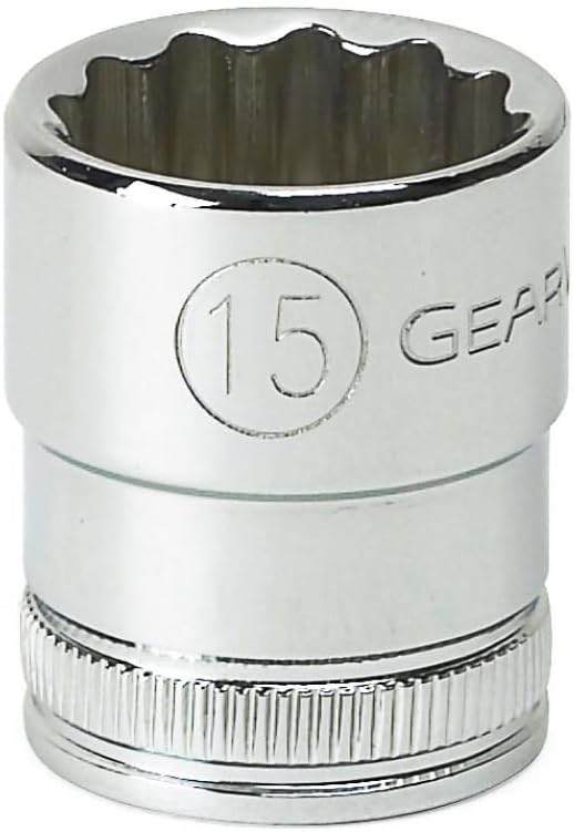 GearWrench 80551 Mechaniker-Werkzeug-Set, Standard, tief, SAE/metrisch, 3/8-Zoll-Antrieb, 57-teilig