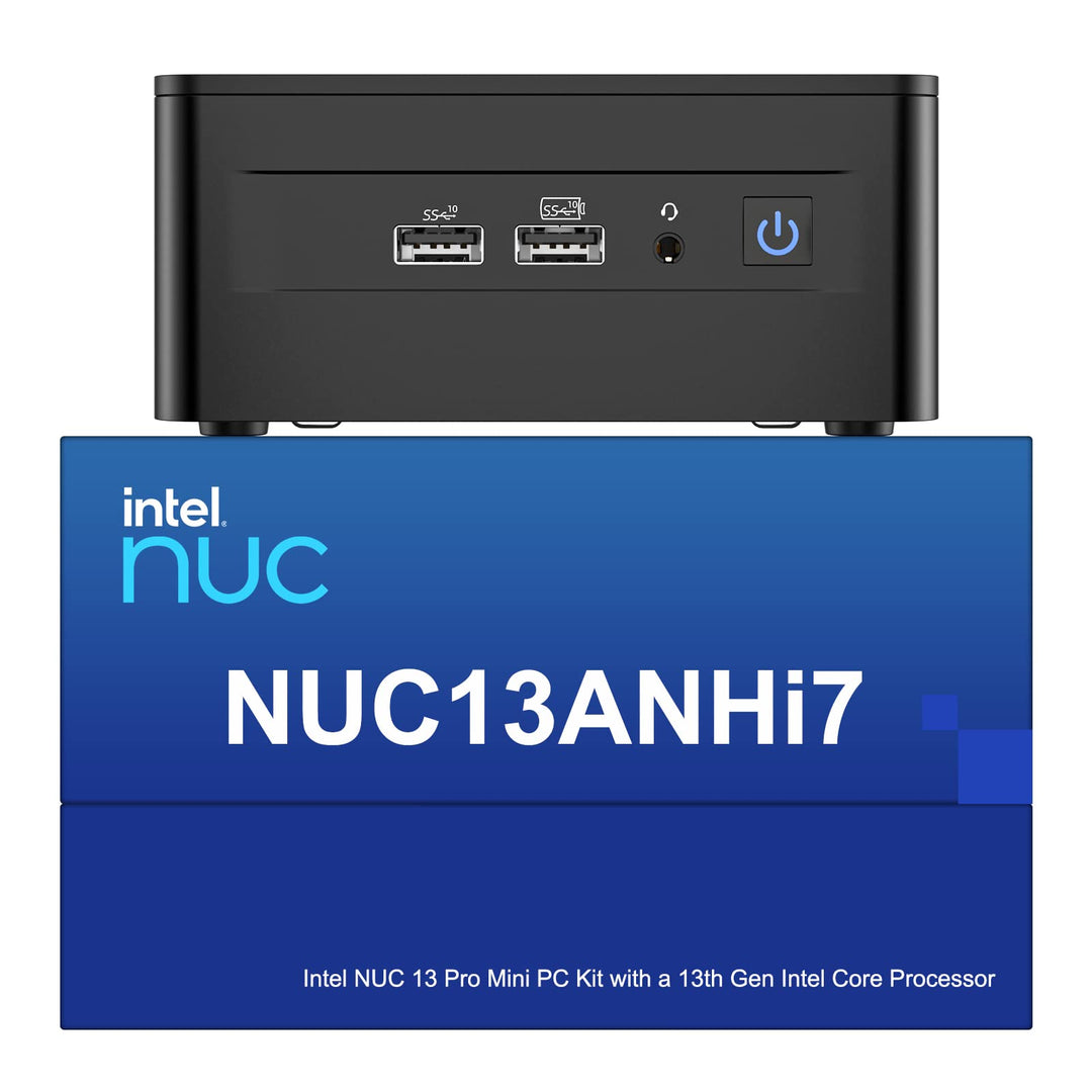 Intel NUC 13 Pro NUC13ANHi7 Arena Canyon Mini PC, Core i7-1360P, 32GB RAM, 2TB SSD, Mini Computer Wi