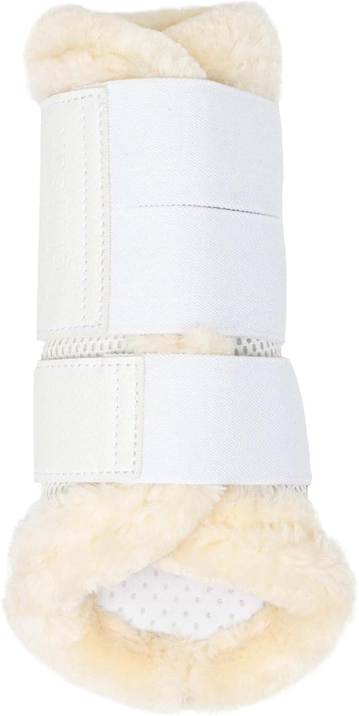 LeMieux Unisex Capella Bürstenstiefel X-Large Weiss, X-Large Weiss