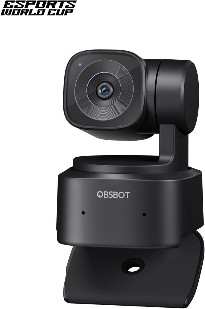 OBSBOT Tiny SE 1080P 100FPS Webcam für PC, AI Tracking PTZ Streaming Kamera mit 1/2,8" Sensor, Geste