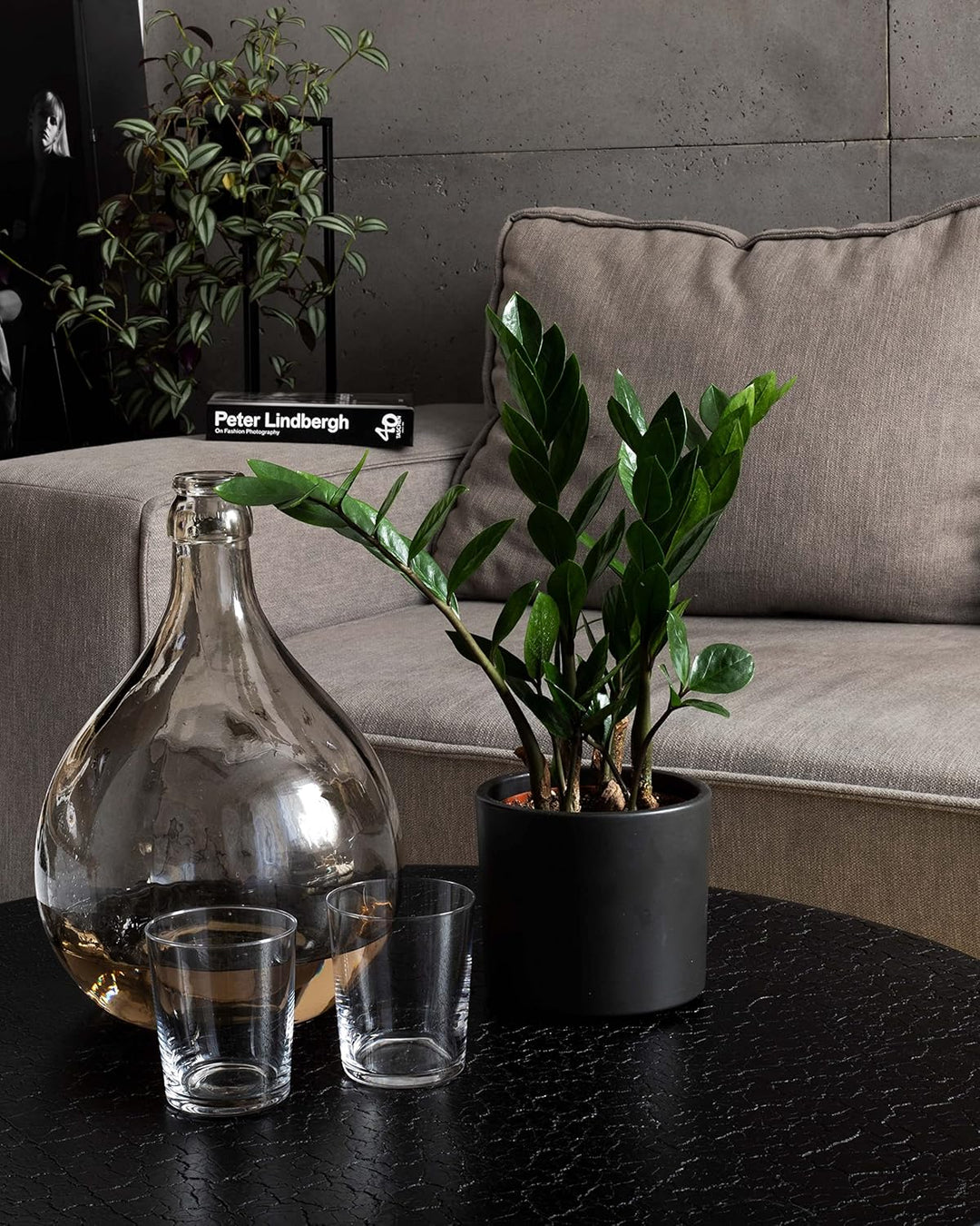 Gärballon mit Kunststoffkorb, Glasballon, Gallone, Weinballon, Weinmacher Set, Gärbehälter, Glasflas