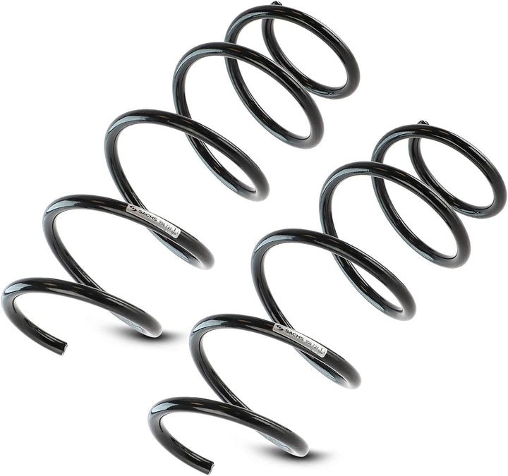 2x Original Sachs 998727 Fahrwerksfeder Vorderachse Kompatibel mit Corsa D S07 1.2L 1.4L 2006-2014