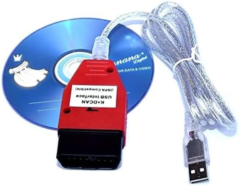 AntiBreak DCAN K+ INPA Ediabas Interface D can OBD2 Diagnose USB Kabel Auto Diagnose