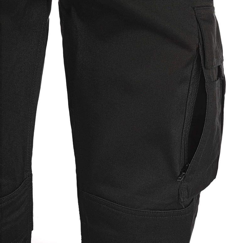 TMG | Arbeitshose Comfort für Herren, Cargohose mit Kniepolster & viel Stauraum, Robustes Material,
