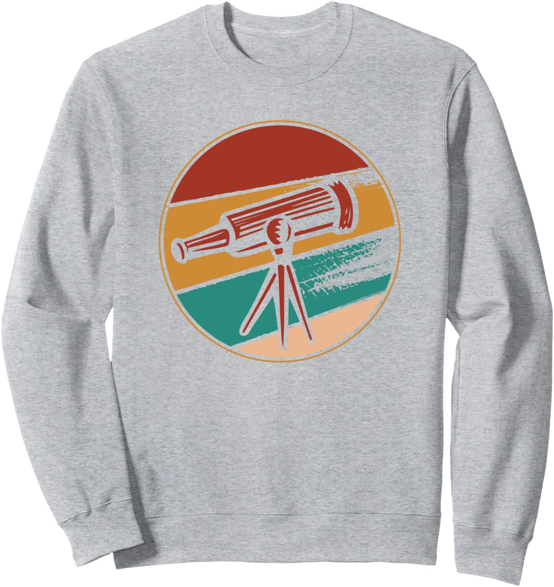 Retro Kosmologe Astrofotograf Sternenhimmel Astronomie Sweatshirt
