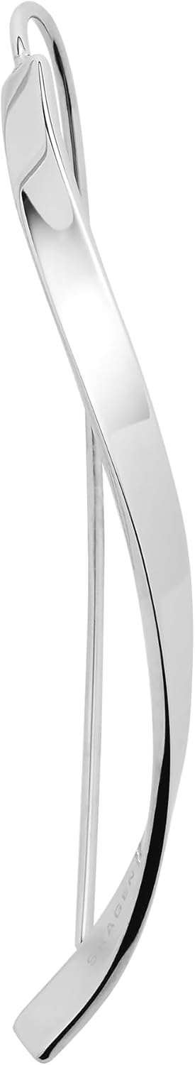 Skagen Damen Edelstahl Ohrringe mit Ohrbügelverschluss, Tropfenlänge: 50mm