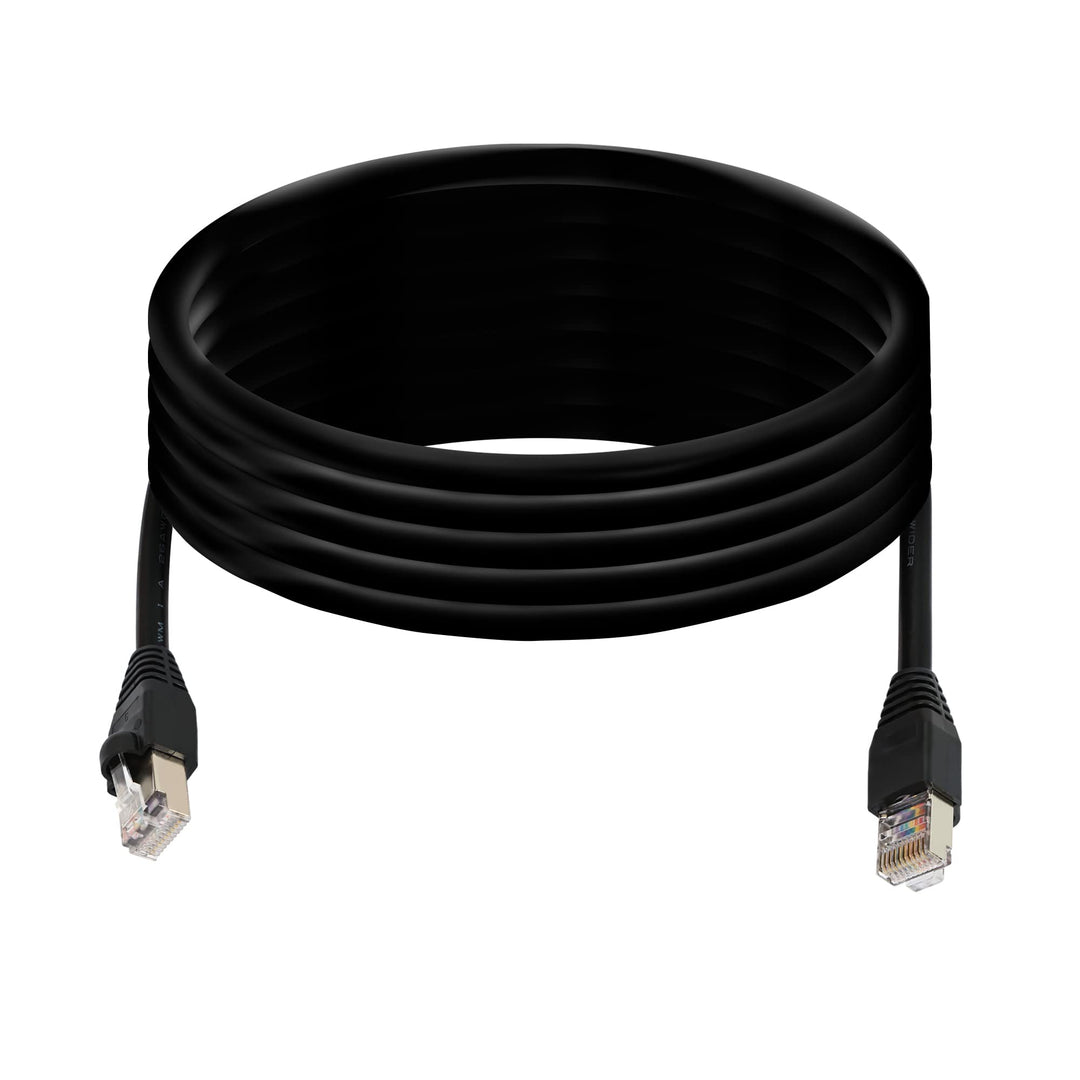 QIANRENON 3m RJ50 Verlängerungskabel Adapter Cat 5E 26AWG RJ50 Stecker auf Stecker cable, modularer