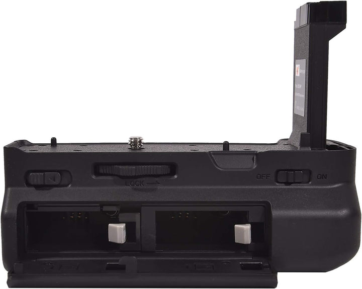 DSTE® Infrarot Fernbedienung Batterie Griff Kompatibel für Canon EOSRP Kamera + 2X Li-ion LP-E17 Bat