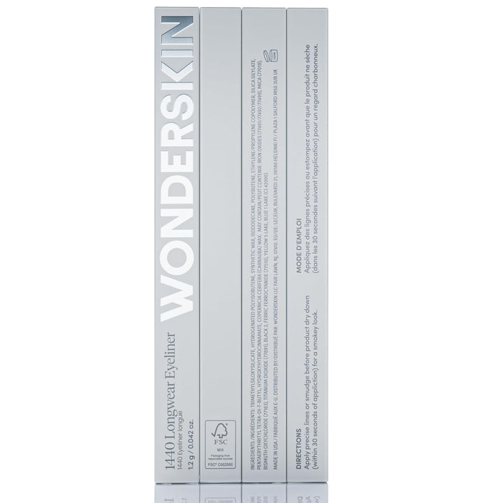 Wonderskin 1440 Longwear Brauner Eyer Liner-Stift – Wasserfester, anspitzbarer und wischfester Kajal