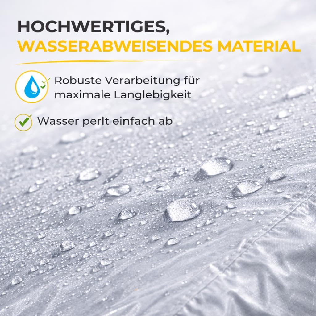 Autogadget® Premium Auto Abdeckplane - Autoabdeckung & universale Autoschutzhülle - Abdeckung - Car