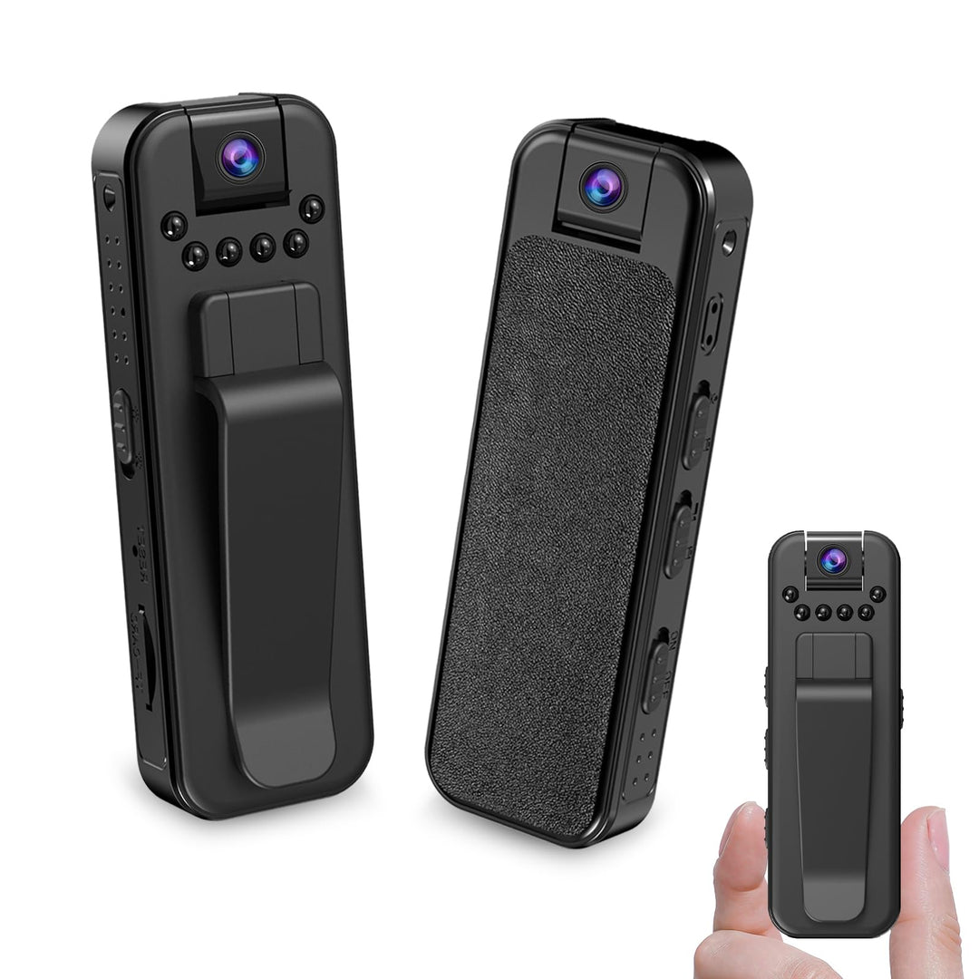 Mini Körperkamera POV Camera 1080P Tragbare Body Cam mit Audio Video Aufzeichnung Mini Überwachungsk
