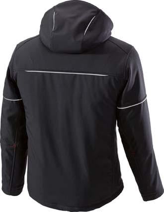 BP 1869-572-110-3XL Winter-Softshell-Jacke, Stehkragen, vollständig gepolstert, 300,00 g/m² 100% Pol