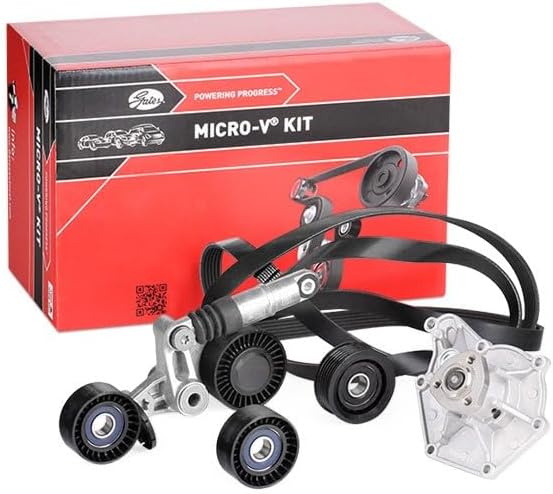 GATES MIcro-V Kit + Wasserpumpe KP66PK2500