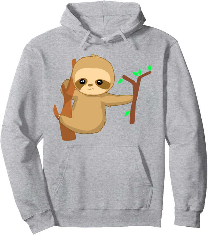 Faultier-Design für faule und müde Menschen. Pullover Hoodie