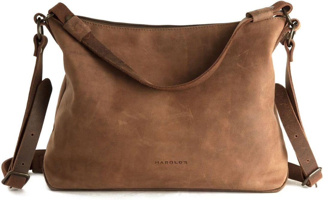 HAROLD'S Antic Collection Schultertasche Leder 31 cm