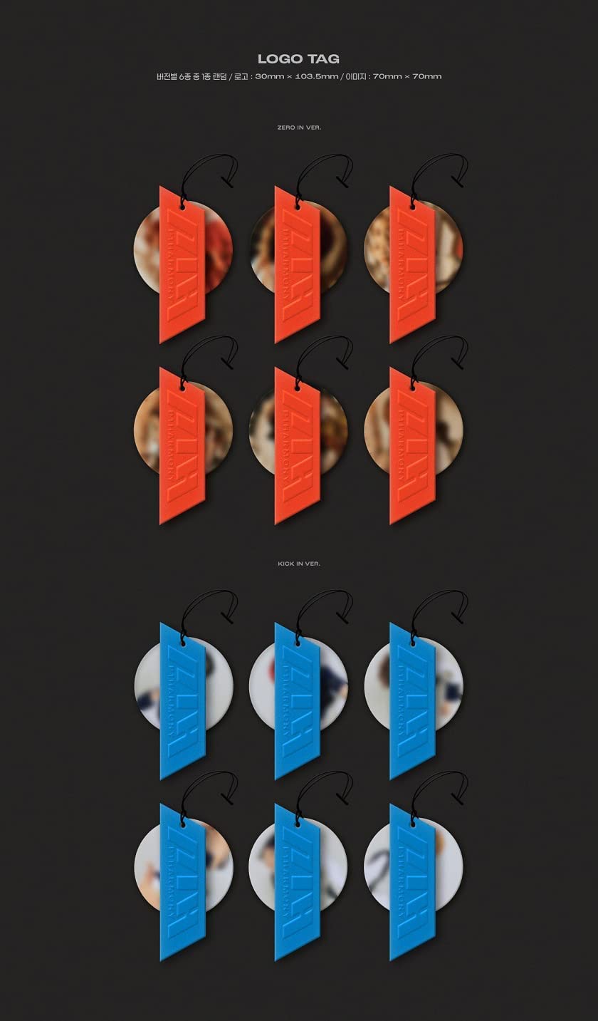 P1Harmony - Harmony - Zero in 4. Mini-Album + gefaltetes Poster (Kick in Ver.) Kick in Version., Kic